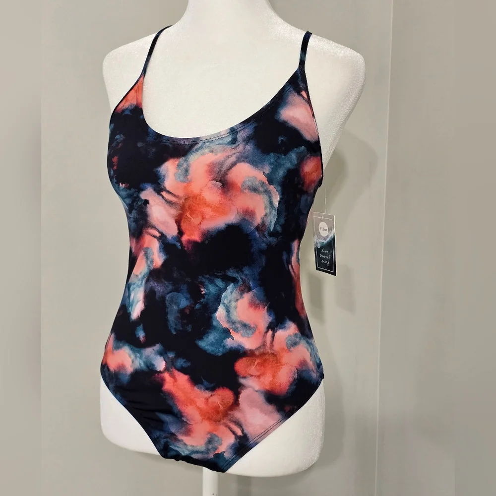 Eidon Naomi NWT One Piece Swimsuit Women's Size Small - Picture 2 of 11